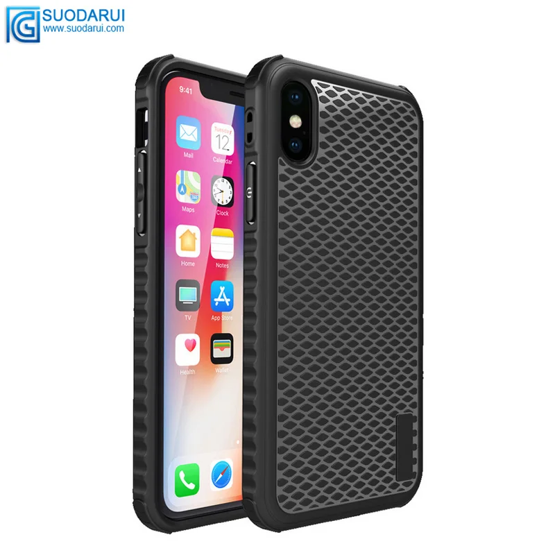 New Arrivales 2.3mm Super anti-fall Solid Case for iPhone protective Back Cover