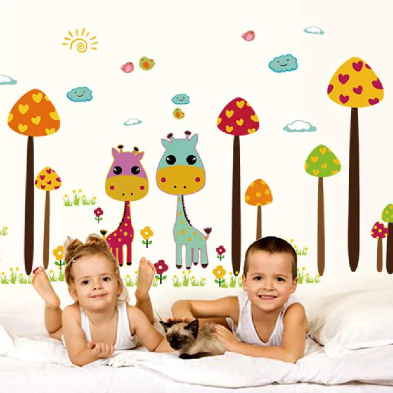 Amovible d&eacute;cor &agrave; la maison pvc p&eacute;pini&egrave;re stickers muraux