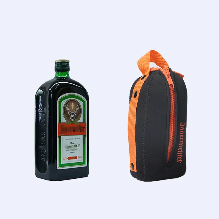 Promotional Custom Neoprene Wine Bottle Cooler Bag For Promotional Custom Neoprene Wine Bottle Cooler Bag For