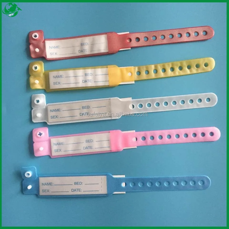 Patient Hospital Id Band For Pediatric Buy Patient Hospital Id Band