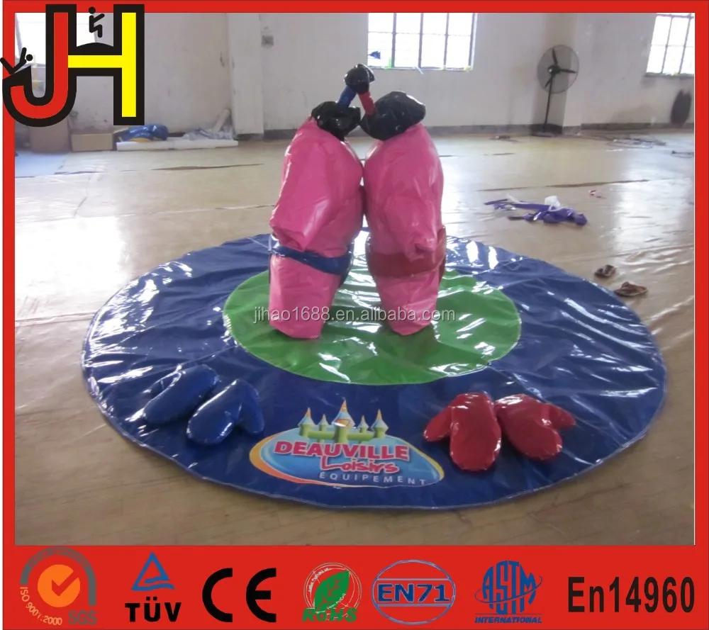 Children Inflatable Sumo Suit Wrestling Suits Foam Padded Sumo For Kids ...