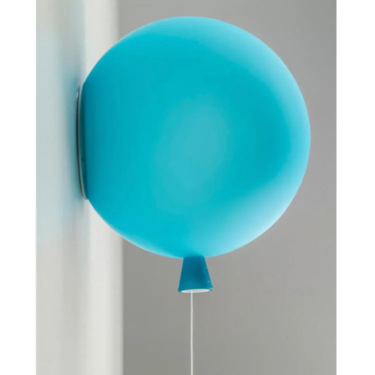 Modern design decoration acrylic colourful balloon ceiling lights surface mounted for Children Kids room