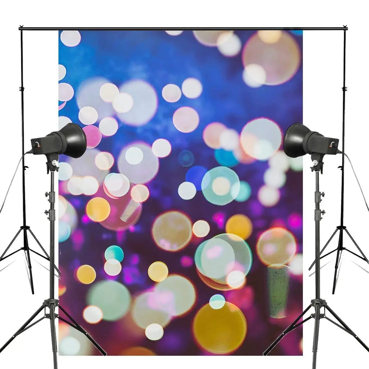 ERTIANANG 5x7ft Colorful Bubble Photography Backdrop Light Background Children Photo Studio Wall Bedroom Backdrop