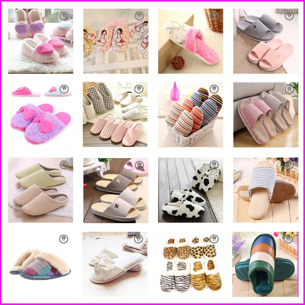 foldable slippers in a bag