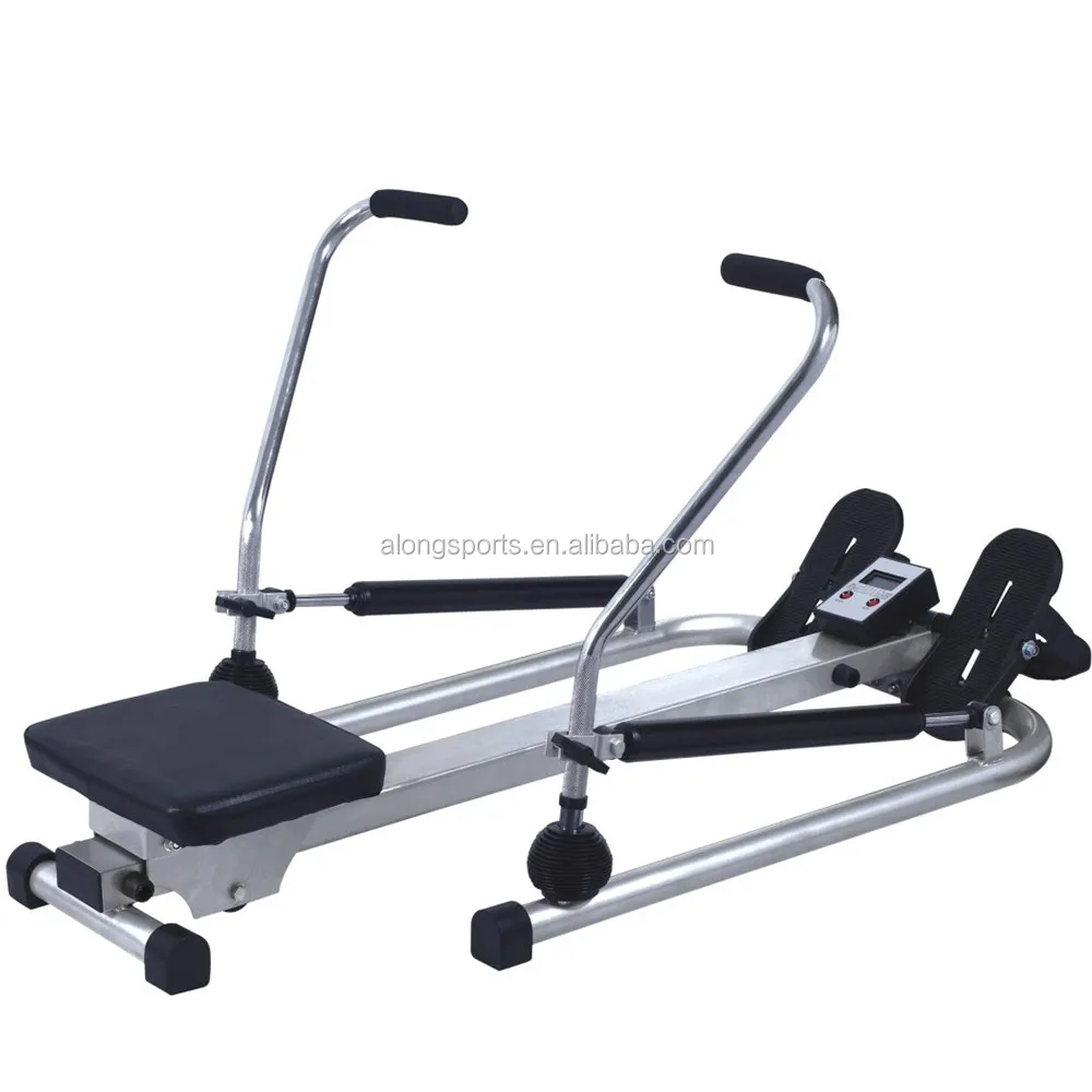 Gym Workout Fitness Equipment Dual Hydraulic Rowing Machine Exercise