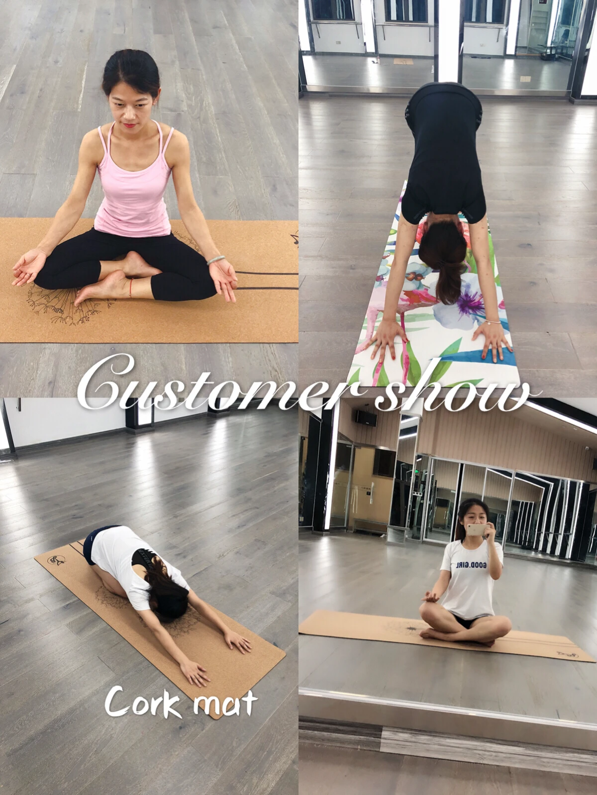 Eco Yoga Mat Recycled Microfiber All Nature Yoga Mat Bamboo Yoga Mat