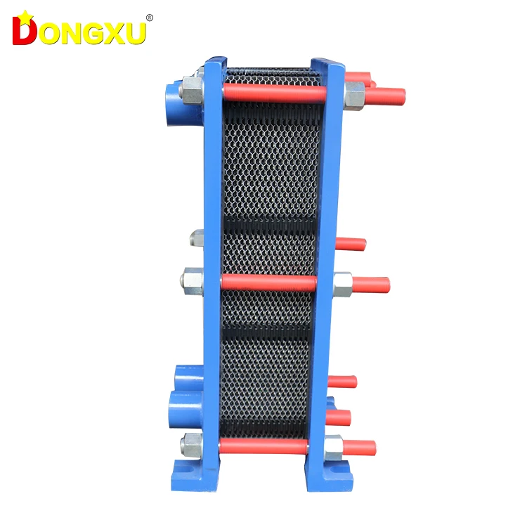 Foshan DONGXU fast radiating brazed air to air titanium beer plate heat exchanger
