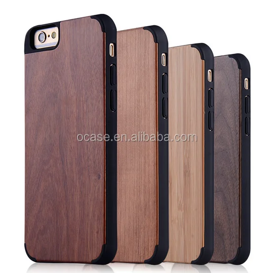 Eco-friendly and hot wooden phone case for i6 plus