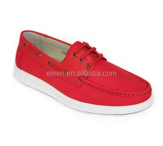 red color casual shoes