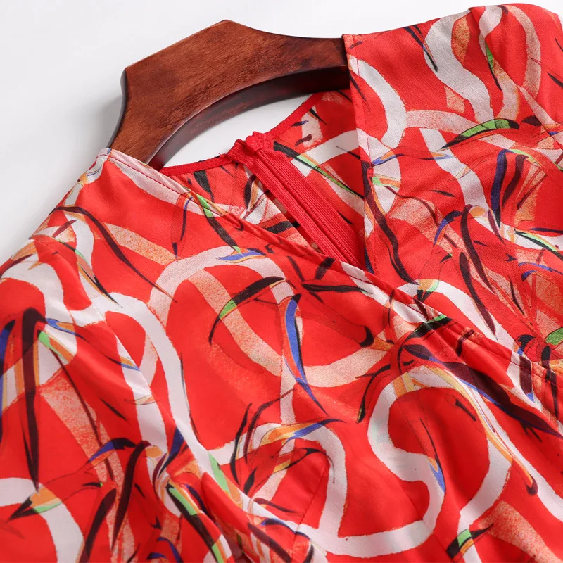 chiffon ladies dress