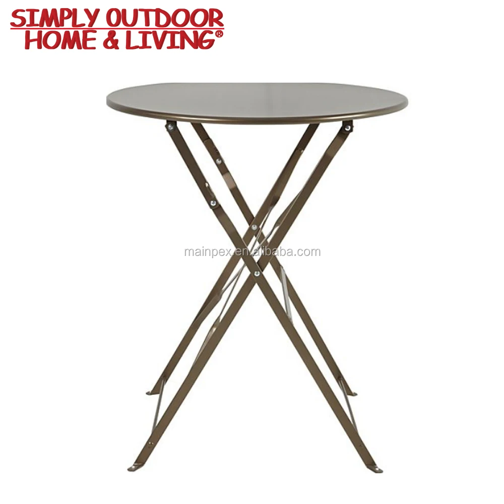 folding bistro table and 2 chairs