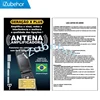 New Shiny Cell phones antenna booster amplifier signal sticker generation X Plus X-Plus in Portuguese packing 500pcs/lot