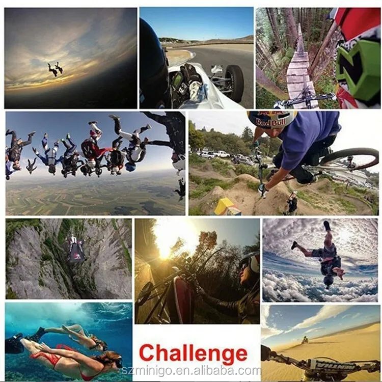 Factory Sell Action Sport Camera 1080p Full Hd Helmet Underwater