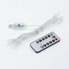 IP 20 Light String Straight USB led light string for Bedroom Curtain decoration