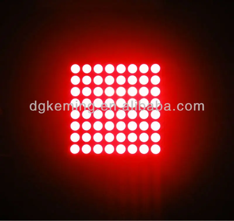 Full color 8x8 rgb led pixel matrix panel