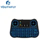 2019 Mini Wireless game Keyboard MT08 2.4G Backlit Touchpad for Android TV Box Built-in Lithium Battery