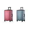 High Quality Metal Puller Soft Handle ABS PC Travel Trolley Luggage Bags
