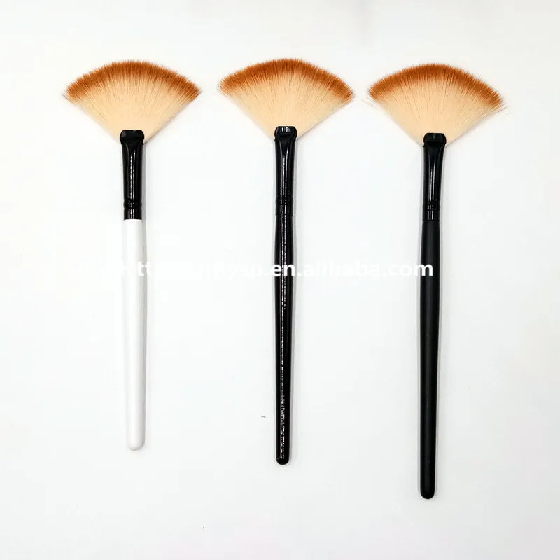 Mini Taklon Mask Applicator Facial Brush Natural Bristle Facial Mask