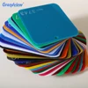Colorful 2mm acrylic swatches for samples