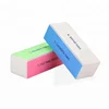 Wholesale nail supplies disposable 4 sided nail buffer block custom nail buffer