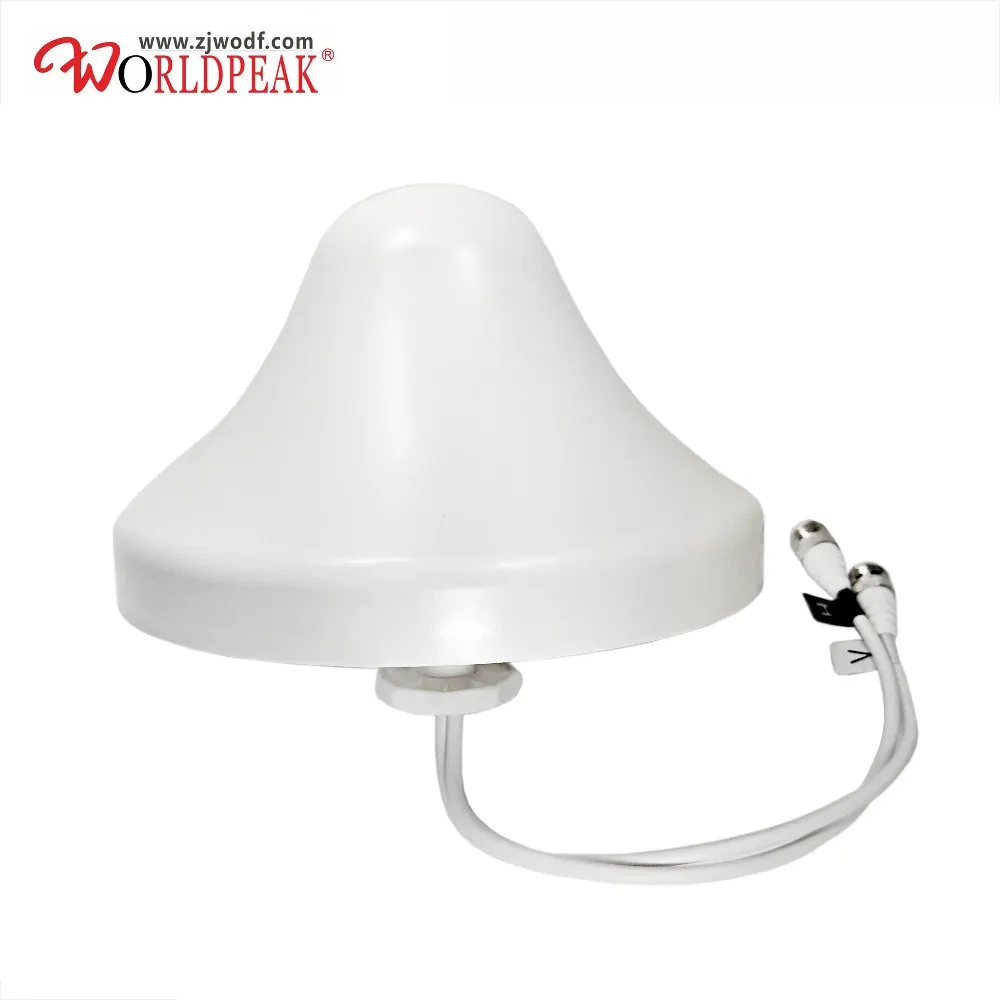 White omni directional external wifi antenna 2 4ghz 5ghz 3dbi dual band