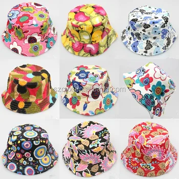 girls bucket sun hat