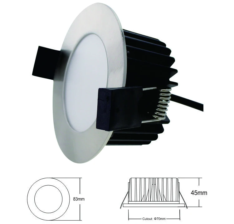 2.5 Inch 70mm Cutout SMD LED Downlight Ceiling Lighting for Indoor Lighting
