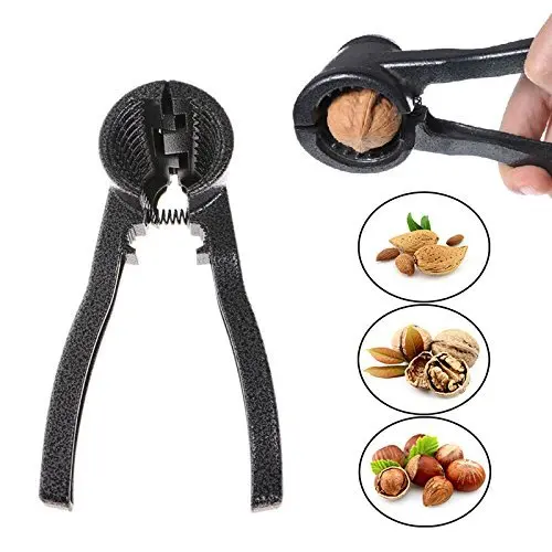 Quick Manual Nut Cracker With 2 Picks Heavy Duty Pecan Opener Walnut