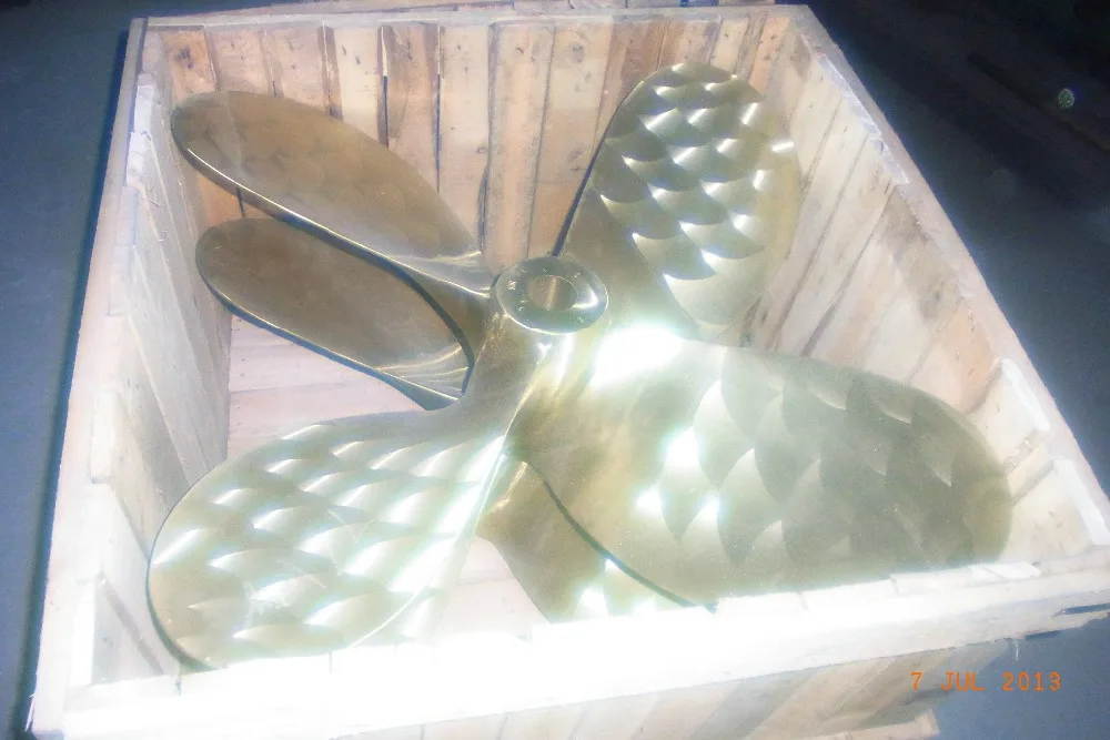 4 Or 5 Blade Fishing Boat Copper Propeller / Propeller For Boat Buy