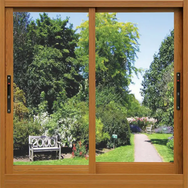 Apartment sliding window