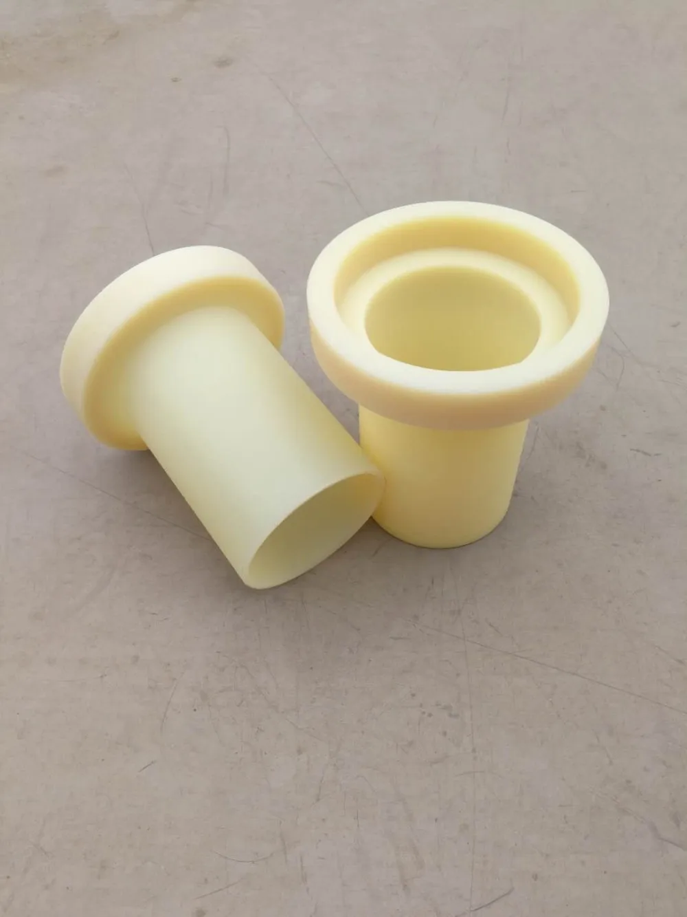 Mc Nylon Plastic Insulation Flanges Bush Bearing Pa6 Nylon Sleeves