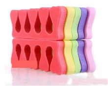 10pc set Soft Sponge Toe Finger Separator Dividers Bunion Toe Separator Nail Polish Separator