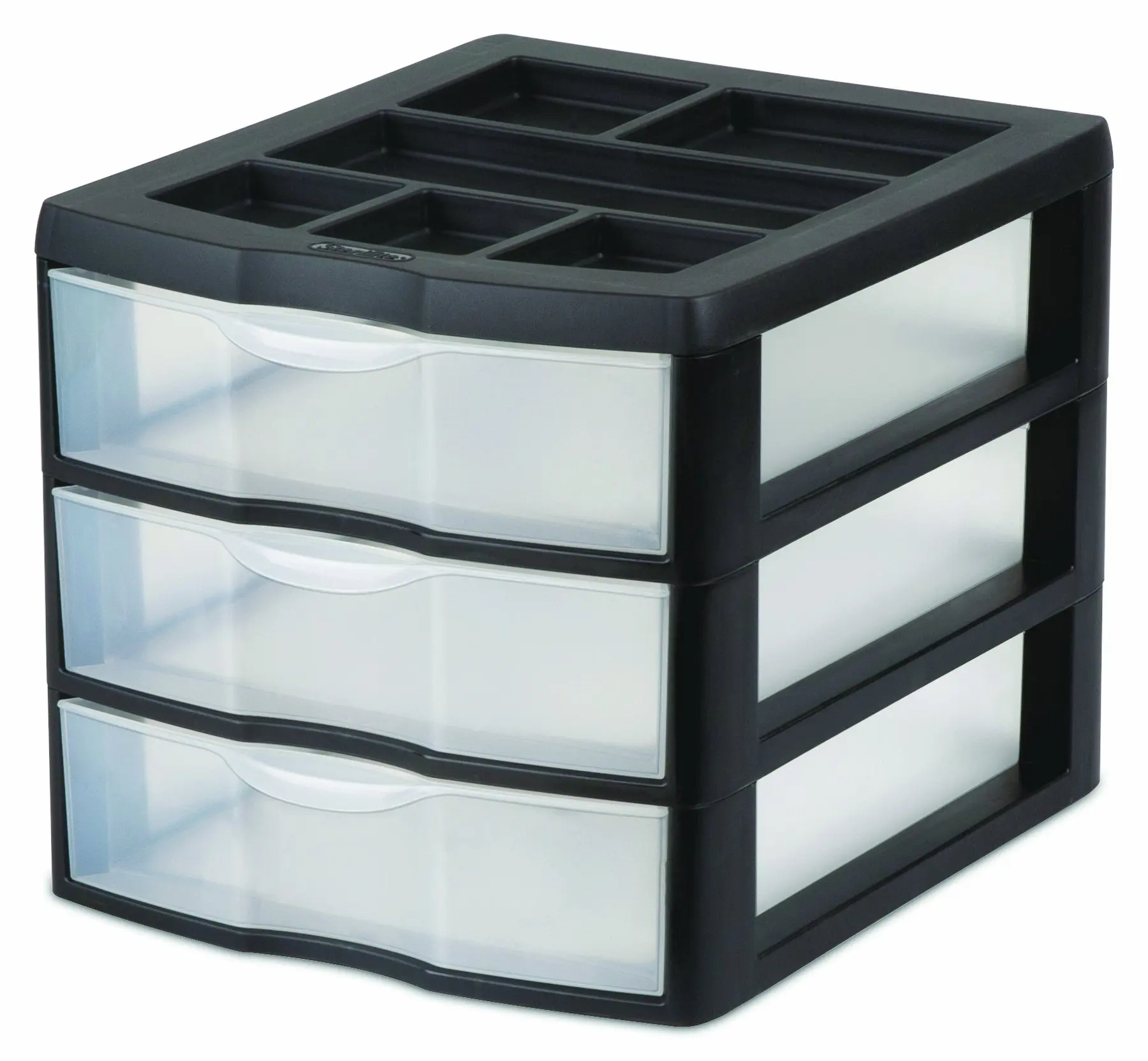 Buy Sterilite Small 5 Drawer Unit- Black, Set of 4 in Cheap Price on