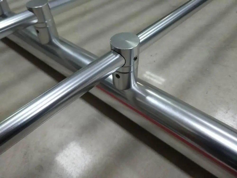 Aluminum Flexible Handrail Fitting Handrail Accessory Aluminium Bracket