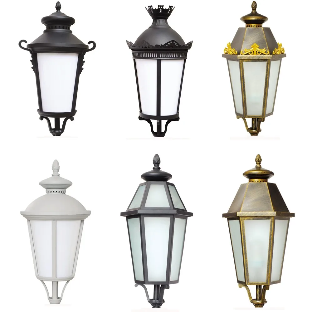 Victorian Post Top Light /post Outdoor Classic Small Post Top Lighting