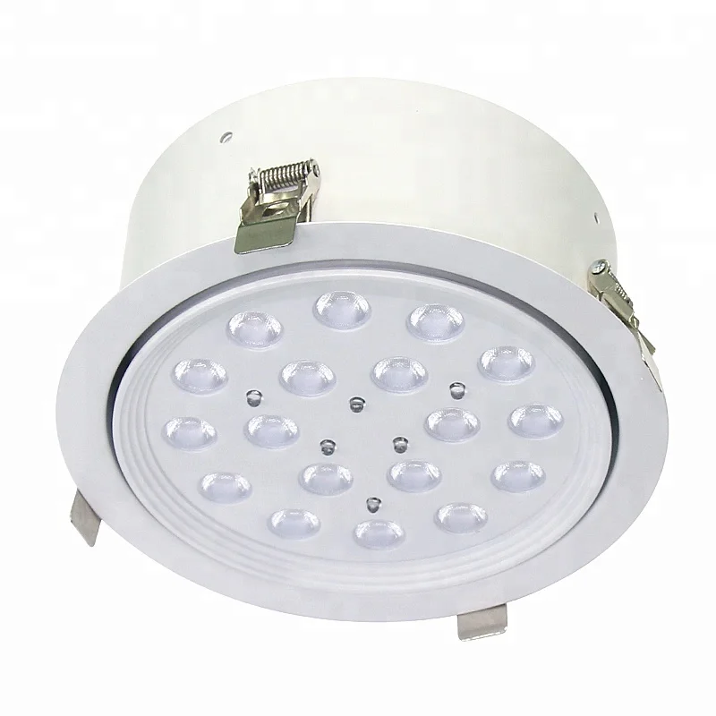 Pure white 7000k color temperature led rotating down light for jewelry showcase