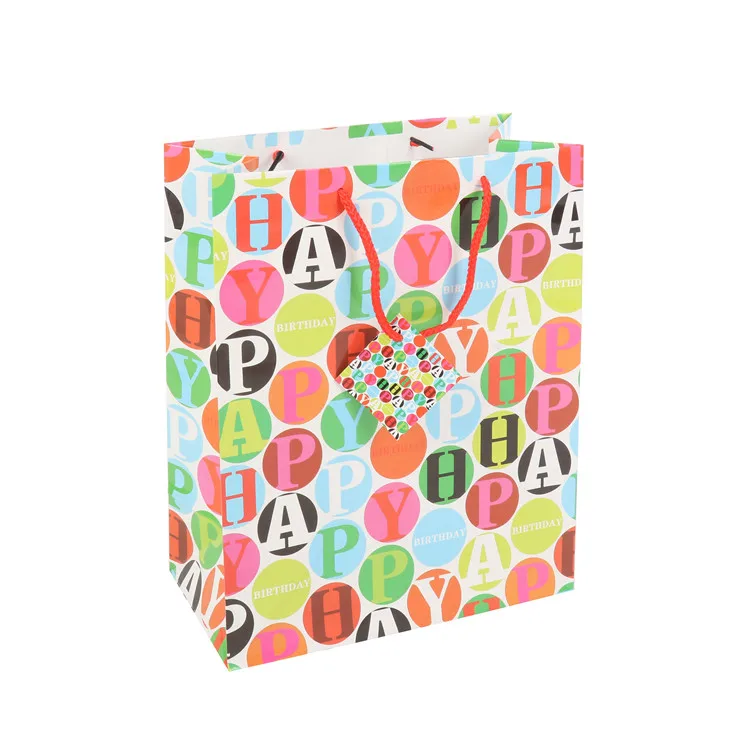 Luxury Custom Logo Printed Foldable Eco-friendly Durable Gift Shopping Paper Bag