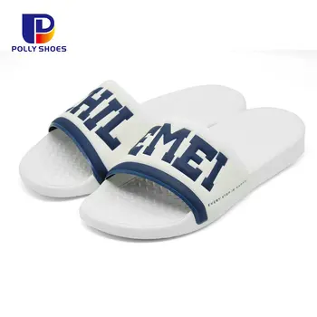 custom logo athletic slides