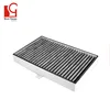 Used best industrial activated carbon cooker hood motor web type filter