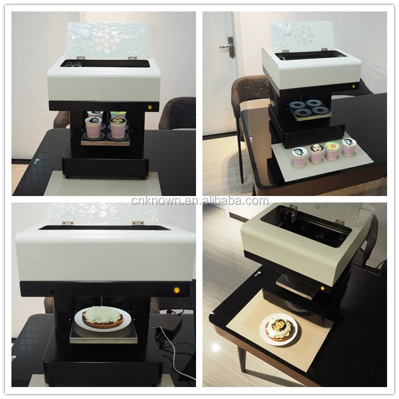High Quality Let's Coffee Printer Machine Four Cups Portable 3d Selfie