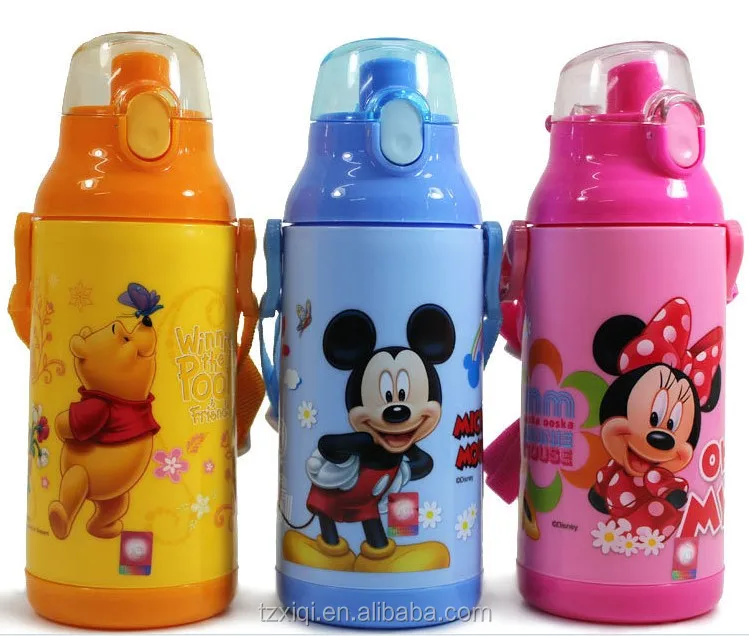 Disney Bottles School Water  Water Bottl Children Bpa Free