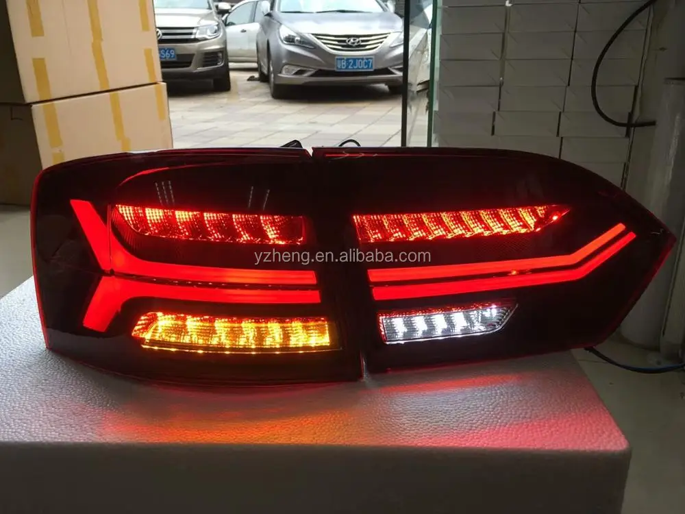 Vland Car Styling Taillights For Jetta 2012-2014 LED Tail Light For Sagitar Tail Light With Plug And Play