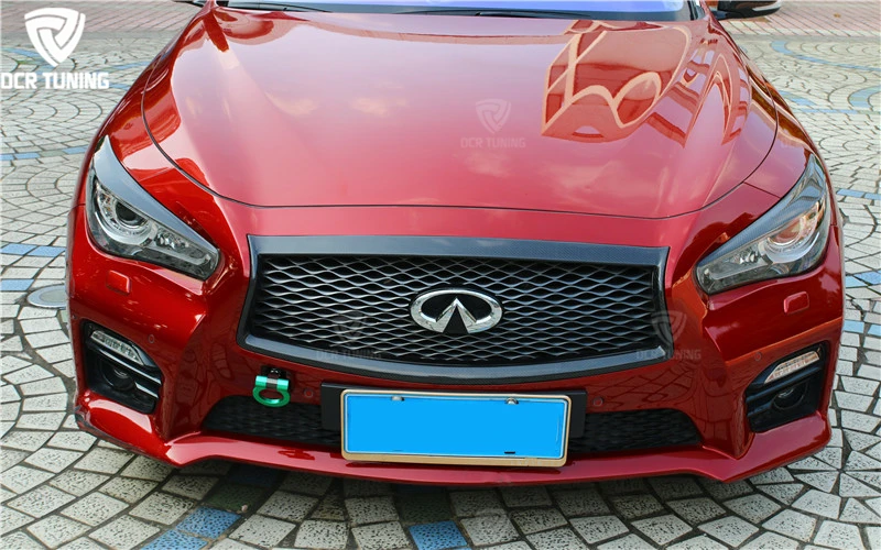 Q50 Carbon Grille Infiniti Q50 Q50s Carbon Fiber Accessories Front