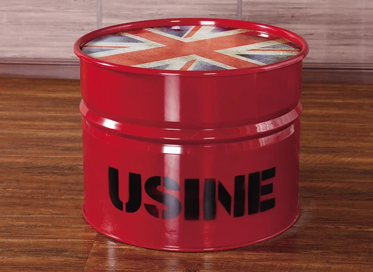 England Uk Flag Loft Oil Barrel Bar Table Metal England Uk Flag Loft Oil Barrel