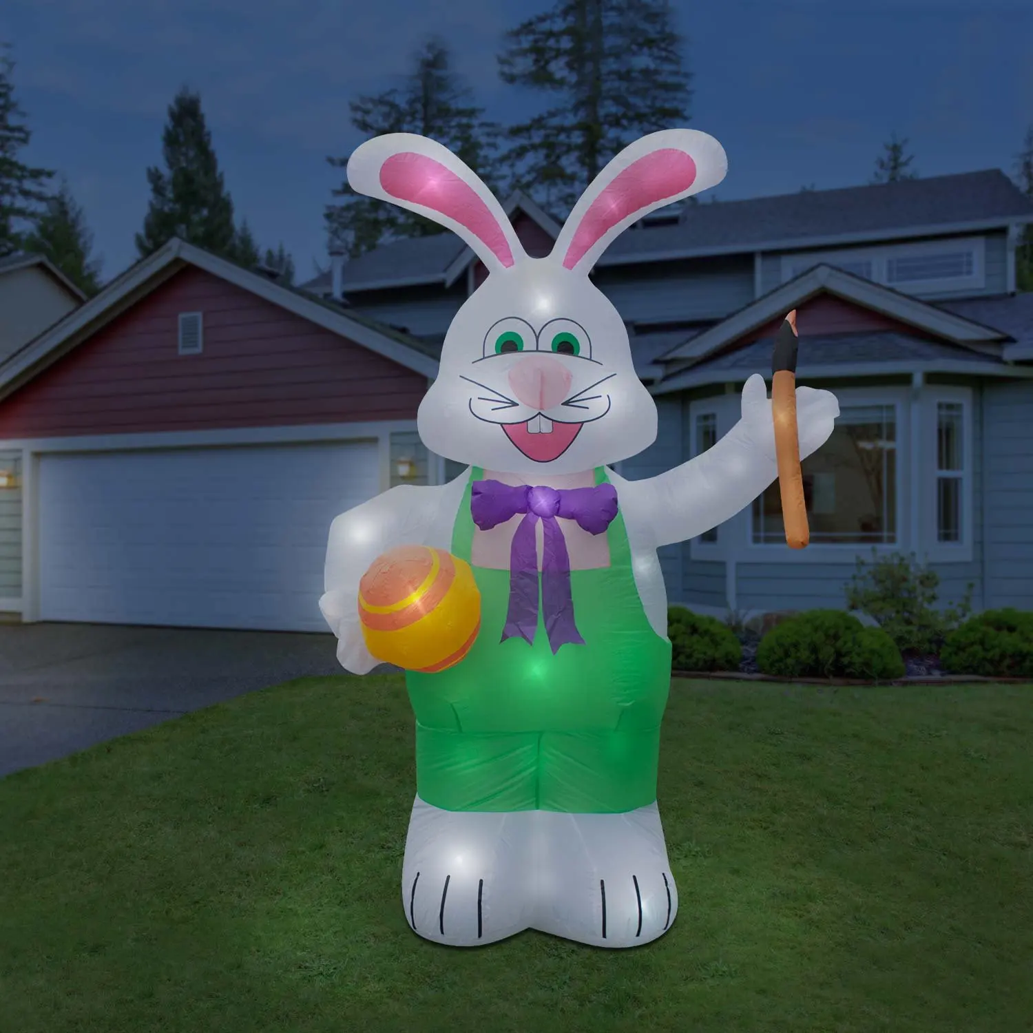 Buy Holidayana Easter Inflatable / Bunny in Basket Easter Bunny ...