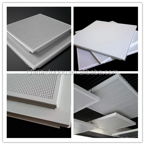 Aluminium Blatt Metall Deckenplatte & Decke System & Weiß Decke - Buy