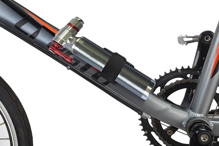 Bicycle Portable Air Co2 Inflator With Cartridge Storage Canister No
