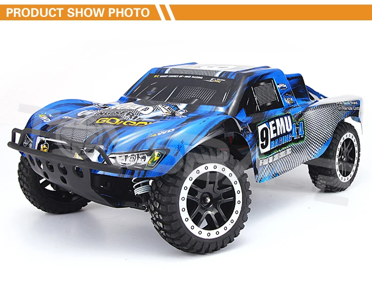 1/10 Rc Truck 2.4g High Speed 4wd Rc Car Drifting Shortcourse Cross
