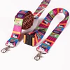25mm wide Cute Colorful cat printed gift strap craft lanyards