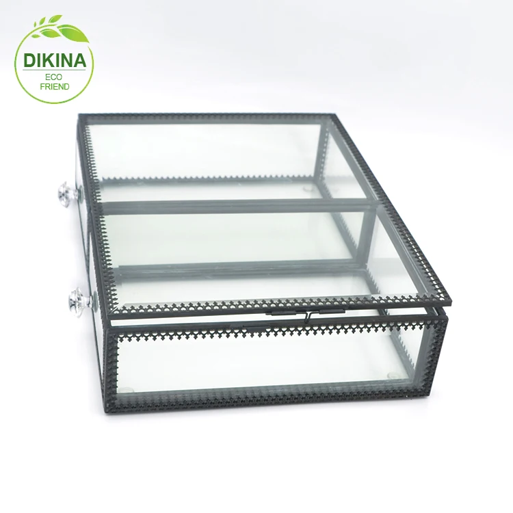 Wall Hanging Black Stained Large Shadow Box Shadowbox Display Case Wall